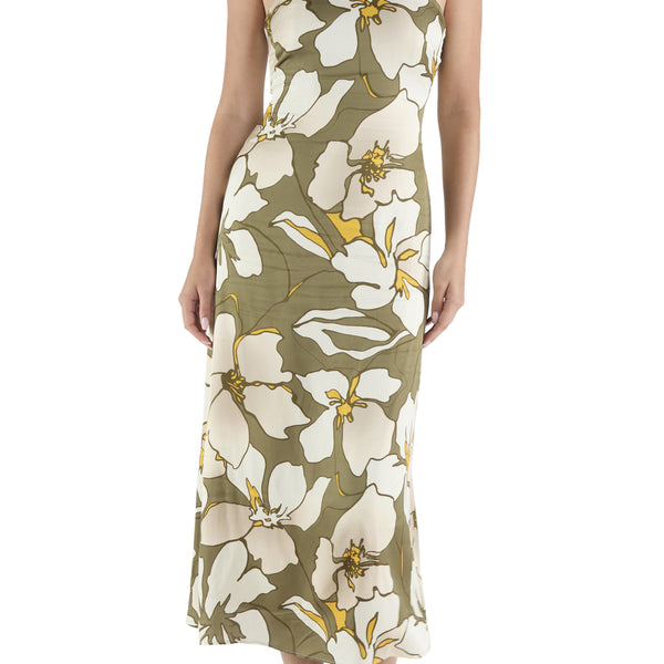 Ramy Brook - Kamilla Strapless Midi Dress - Safari Floral