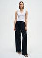 Enza Costa - Satin Wide Leg - Black