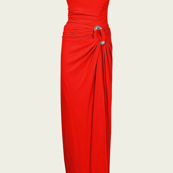 Simkhai - Emma Gown - Fiery Red