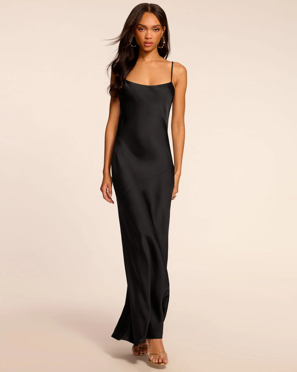 Ramy Brook - Hansel Cowl Neck Sleeveless Gown - Navy