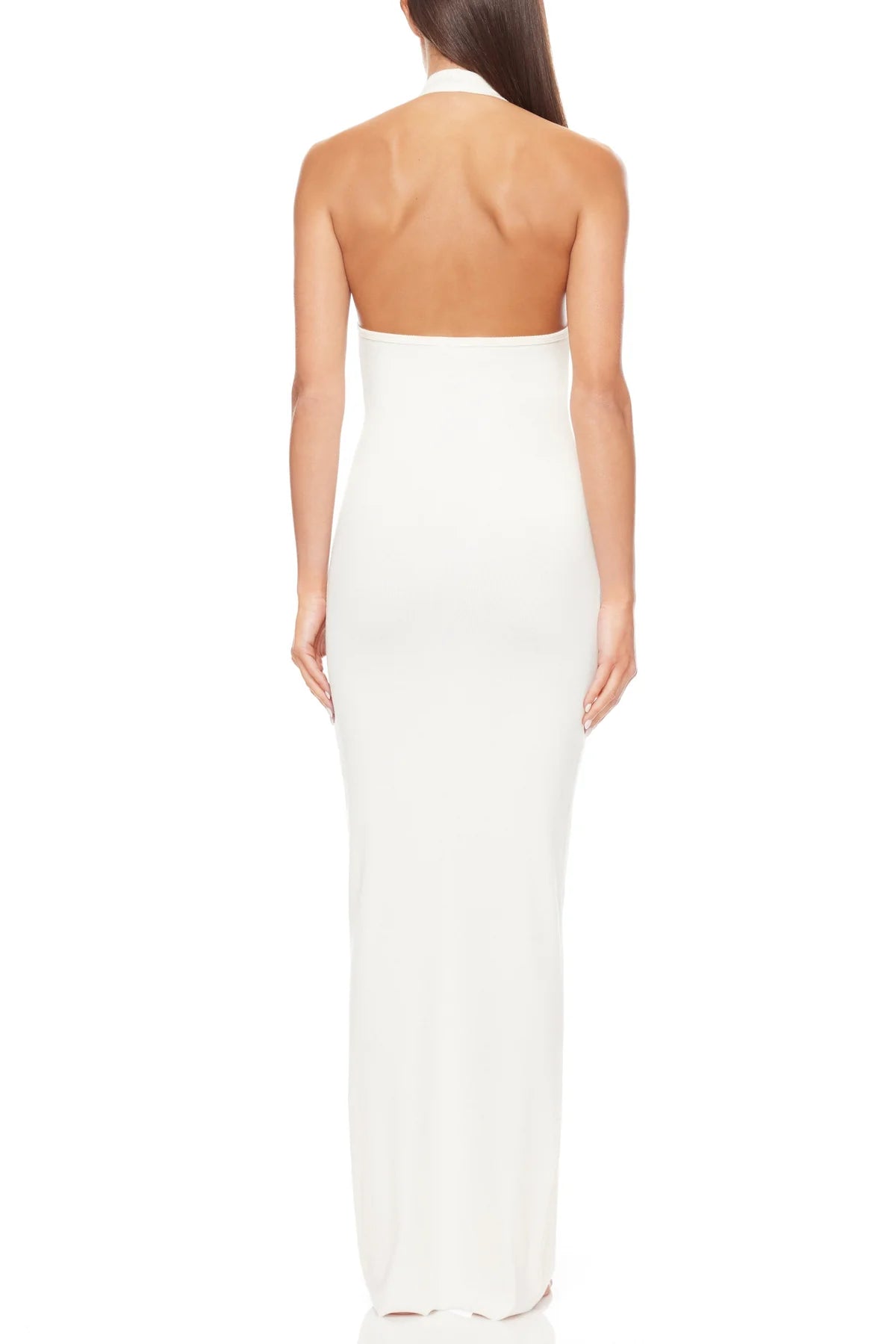 Eterne - Halter Maxi Dress - Cream L