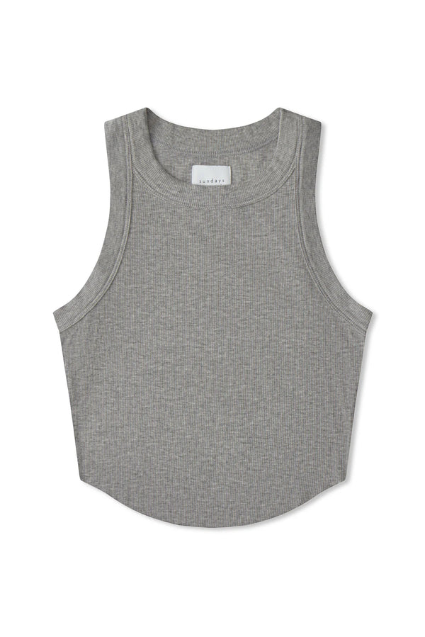 Sundays - Annika Tank - Heather Gray