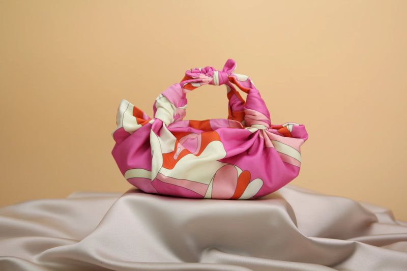 NLA - Knot Bag - Pink Swirl