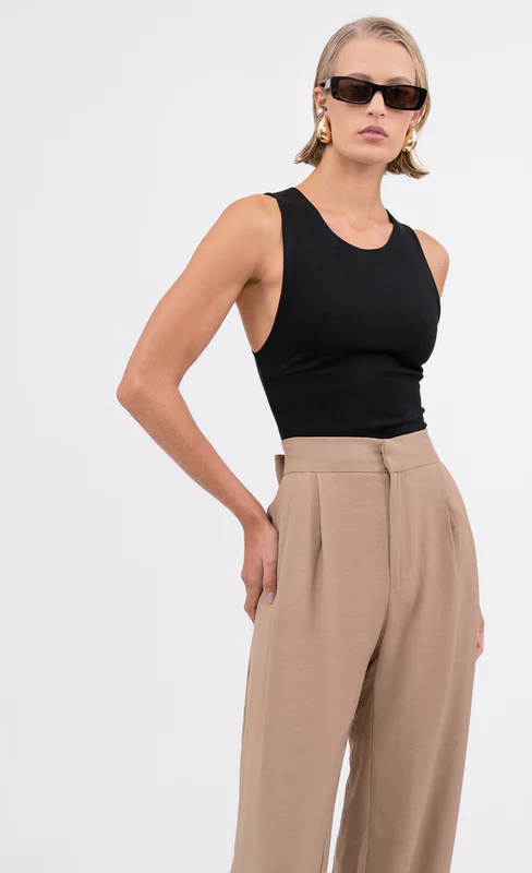 Nonchalant - Giana Crop - Black