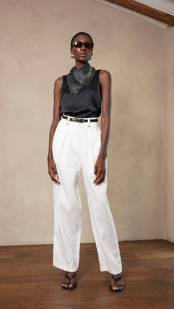 Parentezi - Romy Pants - White