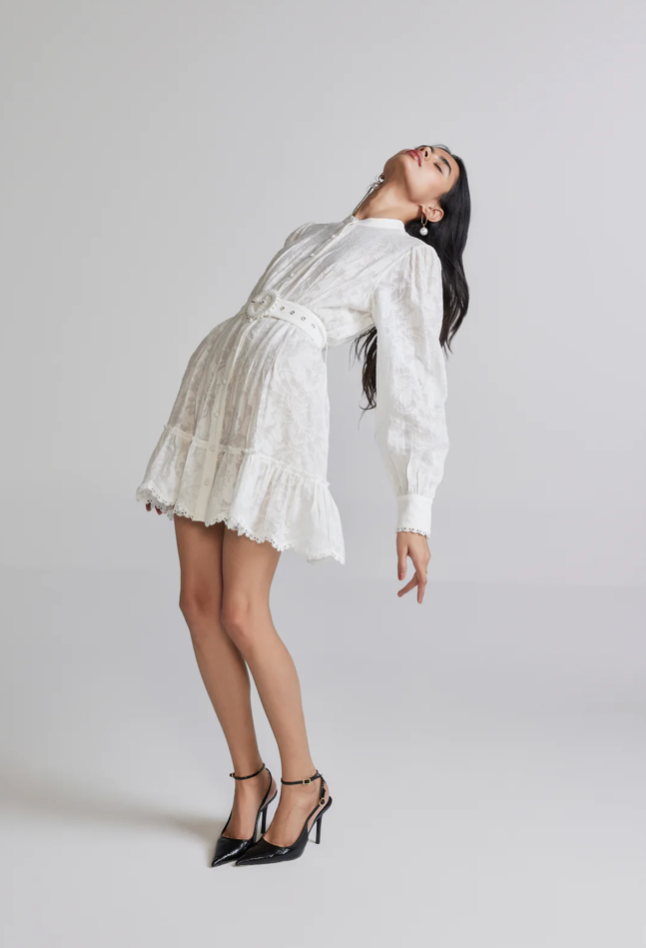 Hemant and Nandita - Ilara Mini Dress - White