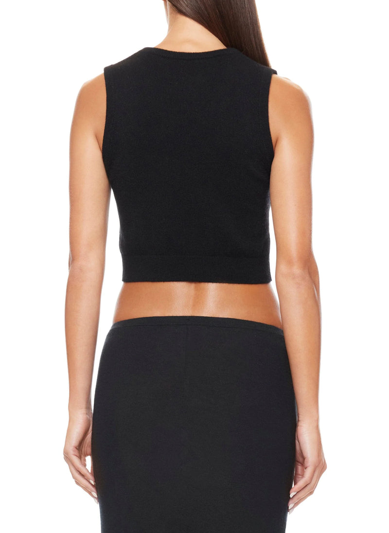 Eterne - Lenny Cashmere Vest - Black