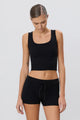 Eterne - Square Neck Tank - Black