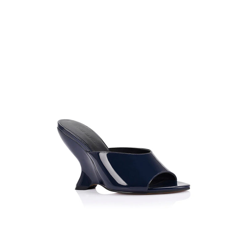 Lana Wilkinson - Martha Wedge Patent Leather - Midnight