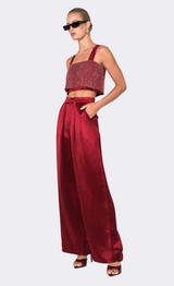 Paris Pant - Ruby