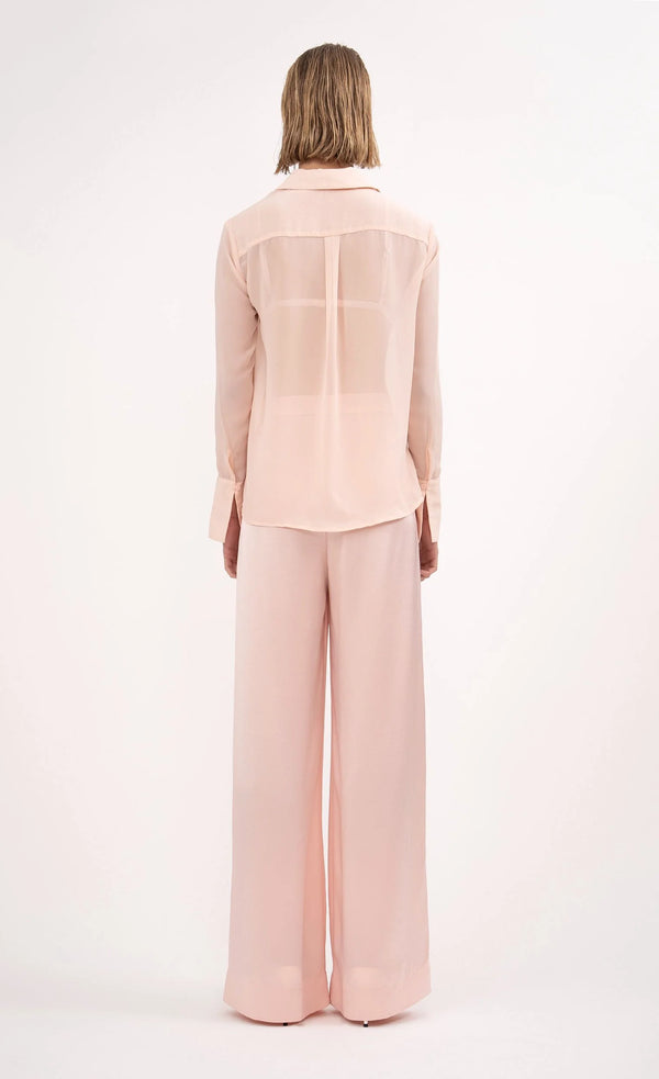 Nonchalant - Val Blouse Set - Pastel Pink