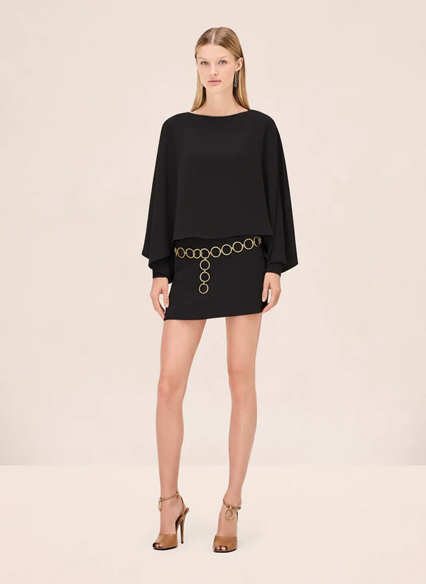 Alexis - Kellis Dress with Belt - Black