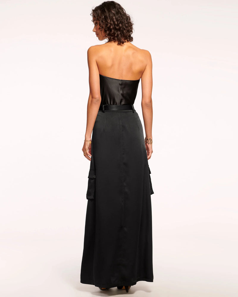 Ramy Brook - Decker Belted Maxi Skirt - Black