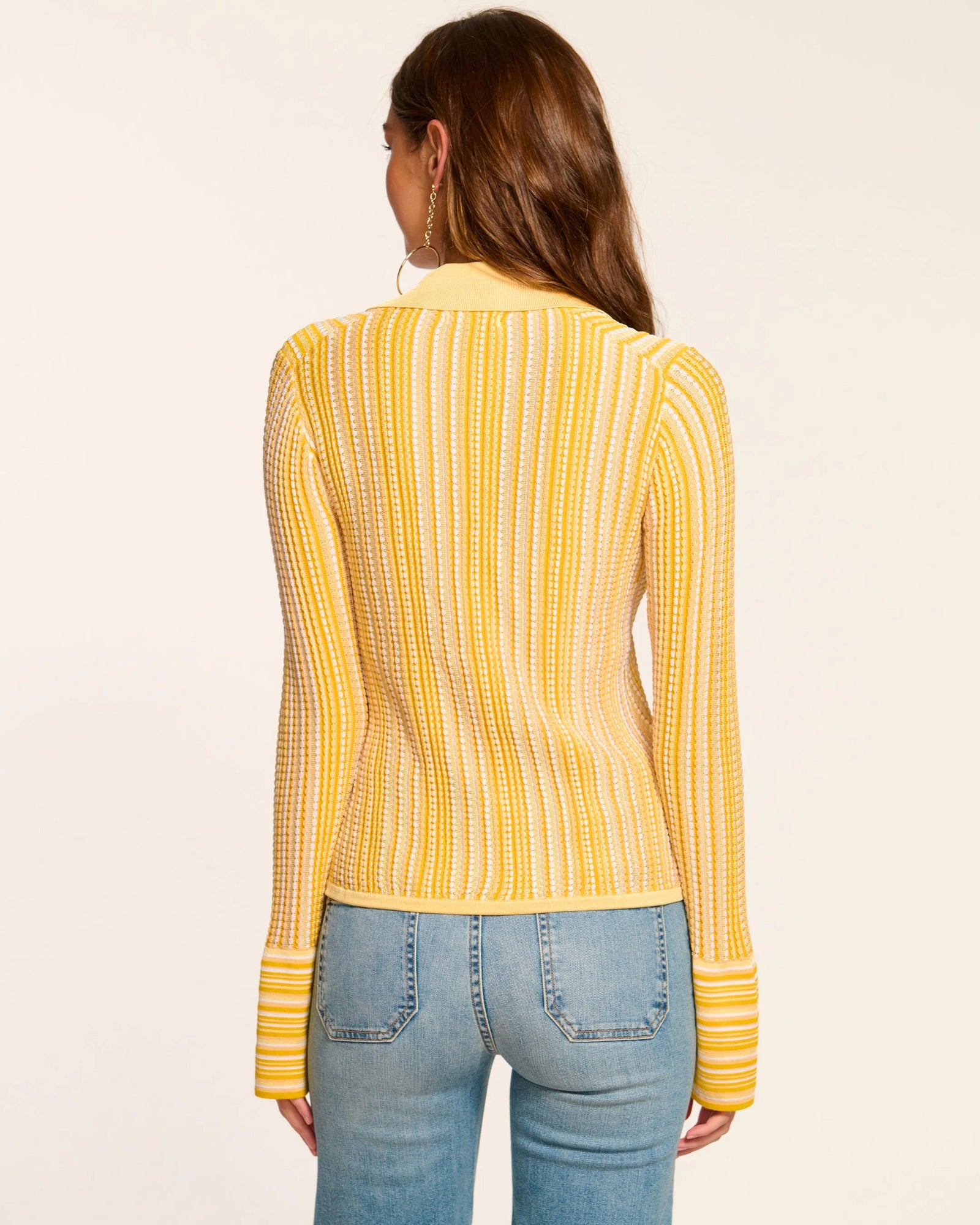 Ramy Brook - Ivana Cardigan Sweater - Daisy Stripe