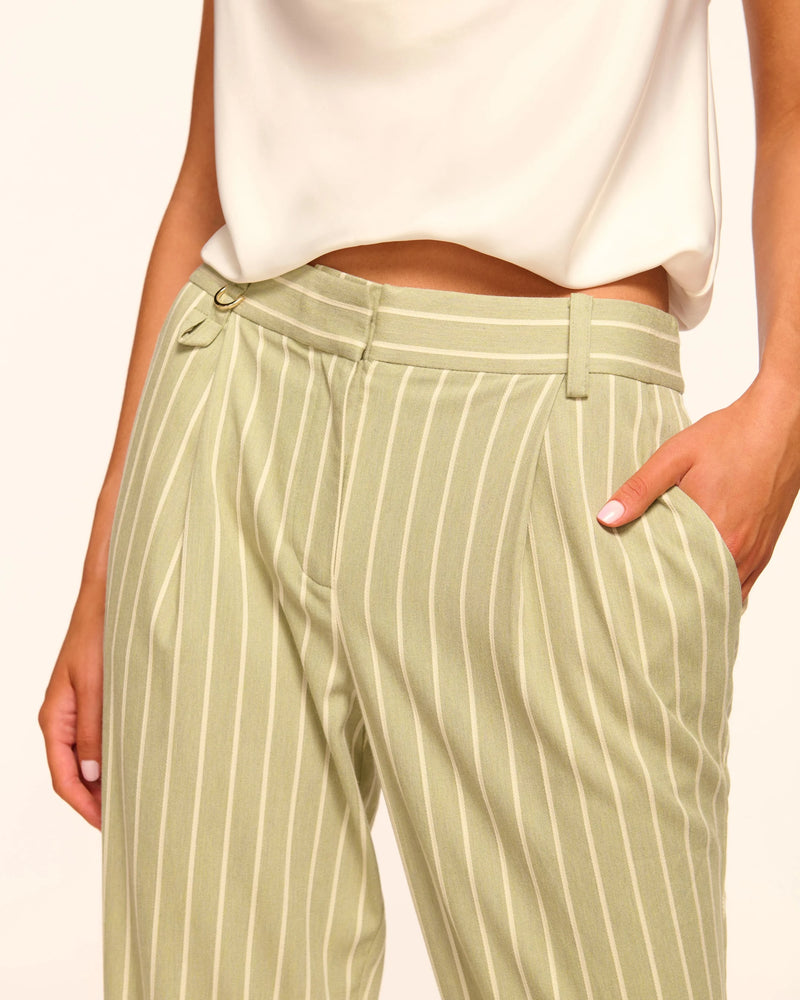 Ramy Brook - Ingrid Cropped Pant - Mint Canvas