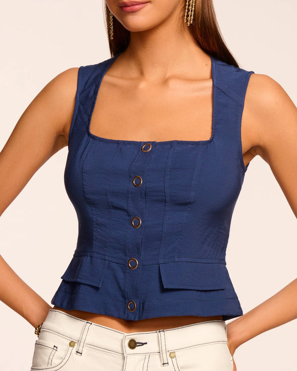 Ramy Brook - Suki Tank Top - Spring Navy