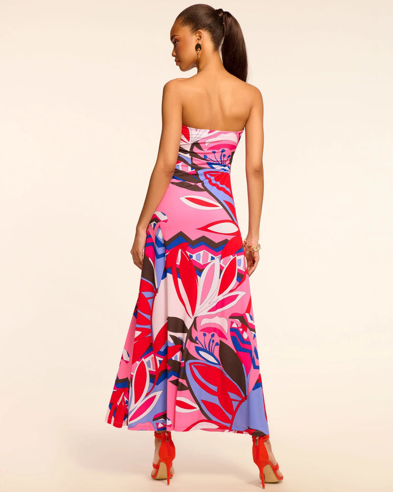 Ramy Brook - Bernarda Strapless Maxi Dress - Rosa Paradiso