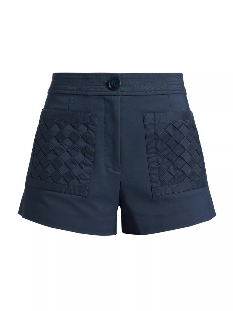 Ramy Brook - Tamika Cotton Mini Short - Navy