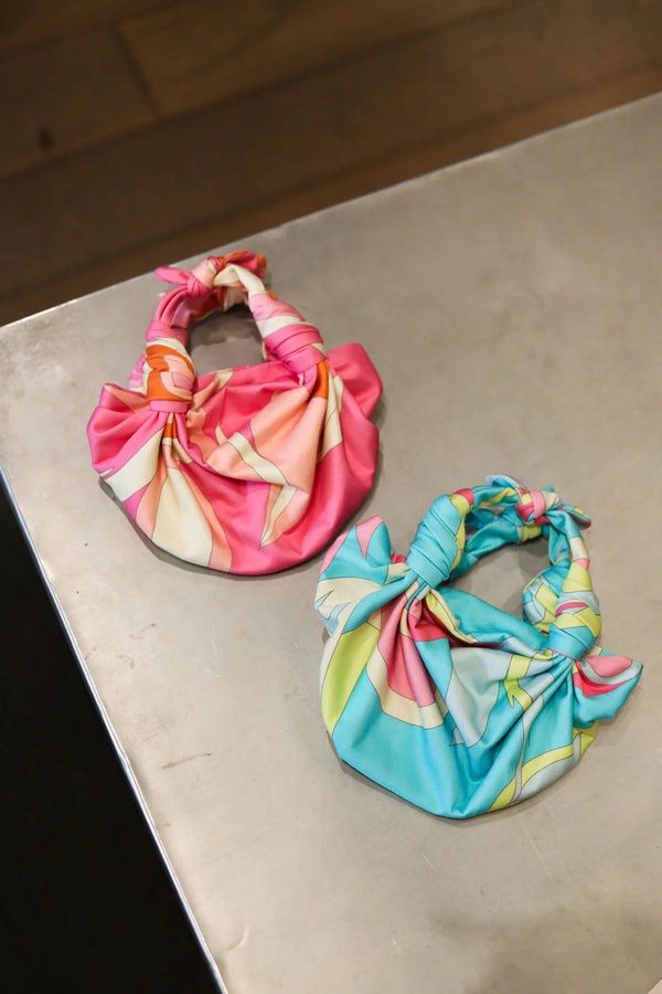 NLA - Knot Bag - Blue Swirl