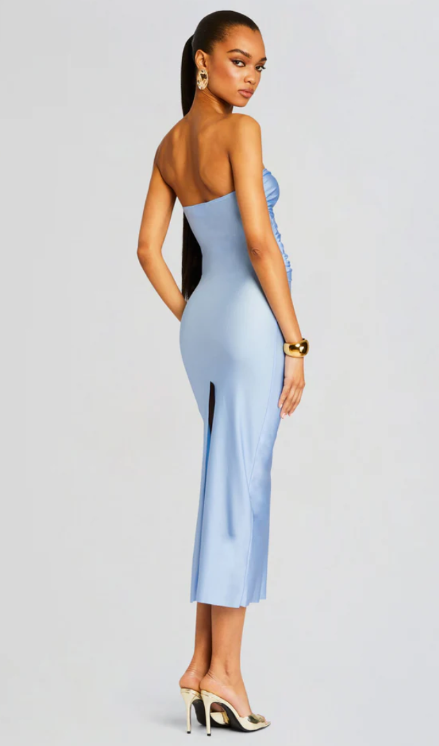 Shani Shemer - Lily Lycra Maxi Dress - Blue Sky