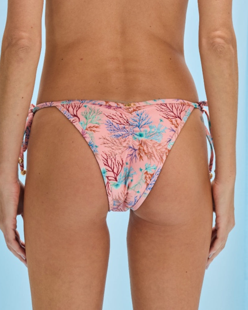 Patbo - Seaweed String Bikini Bottom - Pink