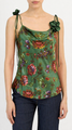 Cinq á Sept - Fresco Floral Marta Cami - Dark Ivy Multi