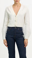 Cinq à Sept - Bria Feather Cardigan - Ivory