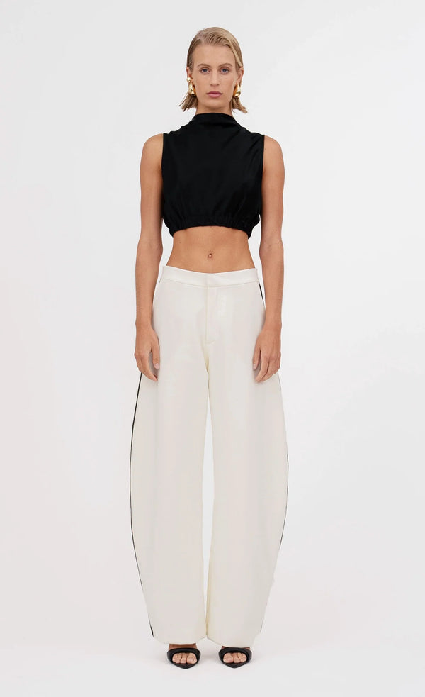 Nonchalant - Reese Crop - Black
