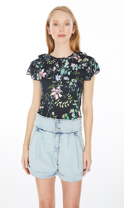 Generation Love Carrie Floral Ruffle Top
