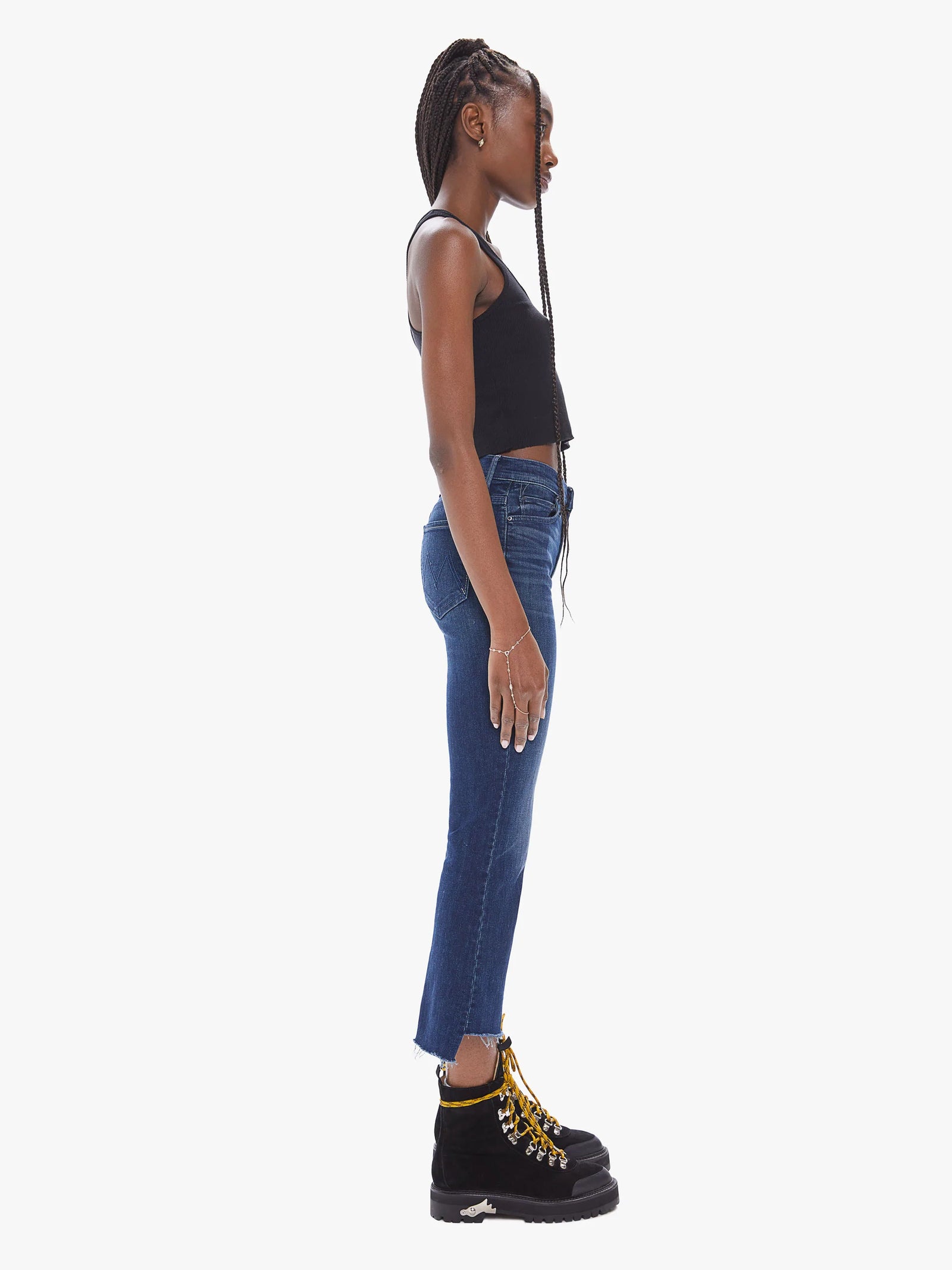 Mother - The Insider Crop Step Fray - Good For You