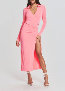 Ser.o.ya - Elm Dress - Neon Pink
