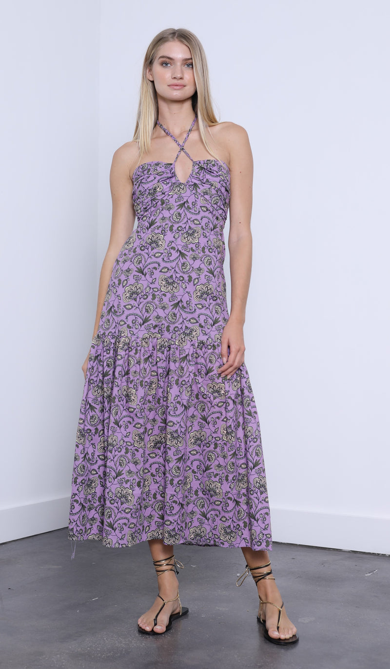 Karina Grimaldi - Charlie Print Dress - Flora