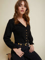 Nation LTD - Leandra Top - Jet Black