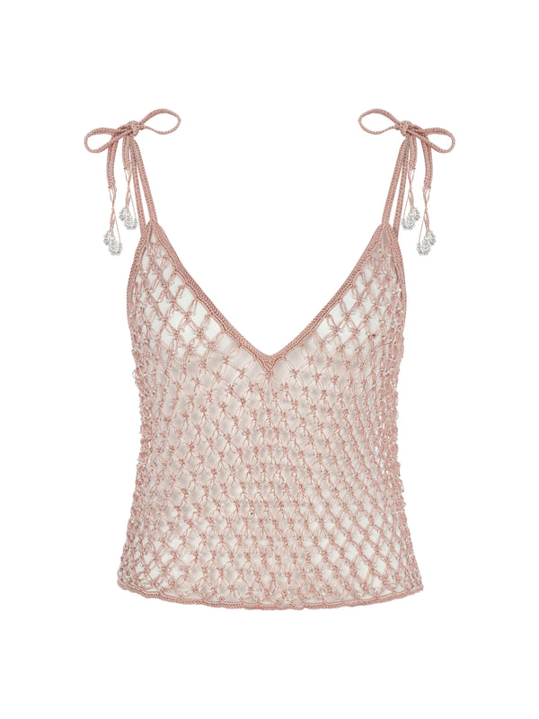 My Beachy Side - Cassia Top - Pearl Blush