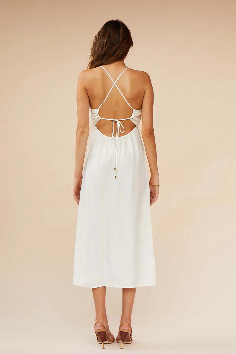 Suboo - Georgia Keyhole Rouched Slip Dress In Multiple Colors