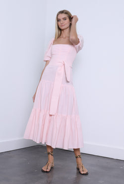 Karina Grimaldi - Wyatt Embellished Dress - Pink