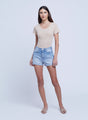 L’agence - Jazz HR Shorts W Cuff - Hermosa