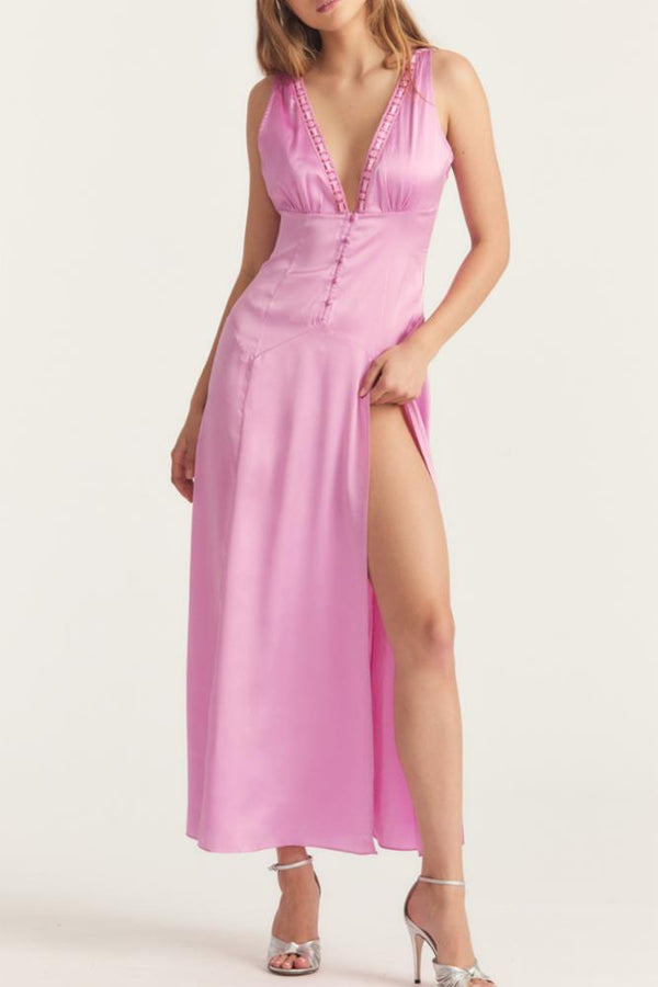 Loveshackfancy - Mazarin Dress - Strawberry Cream