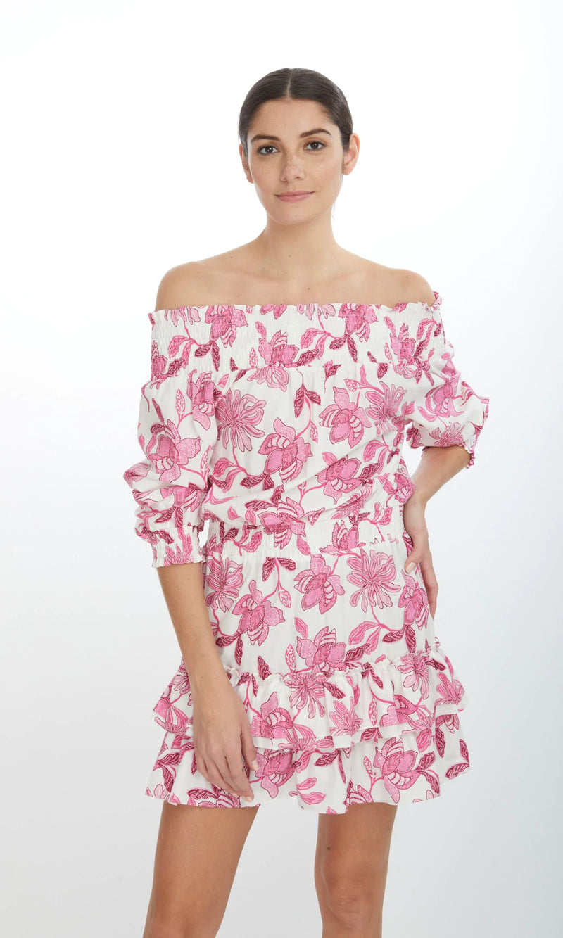 Generation Love - Fiona Floral Dress - Pink Bali Floral