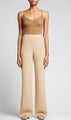 Agolde - Spaghetti V Strap Bodysuit - Toffee
