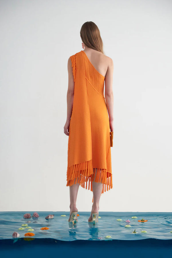 Cult Gaia - Saida knit Dress - Papaya