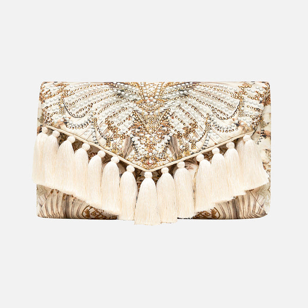 Camilla Envelope Clutch with Gusset Soar like an Eagle