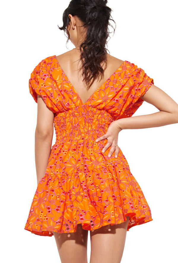 Waimari - Frida Mini Dress - Orange