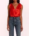Amanda Uprichard - Avari Bodysuit - Ruby
