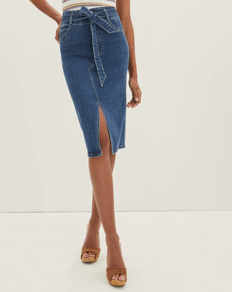 Veronica Beard - Nazia Pencil Skirt - Tide Down