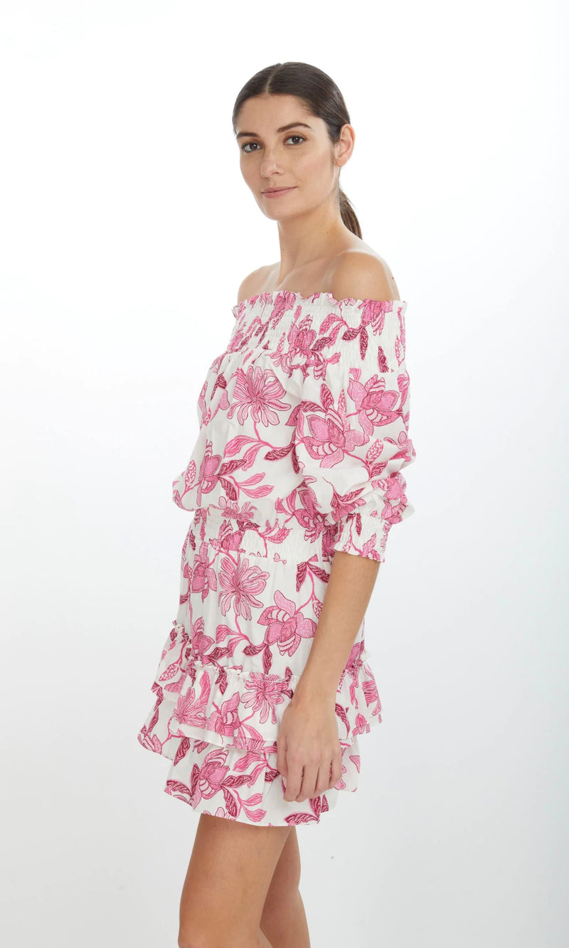 Generation Love - Fiona Floral Dress - Pink Bali Floral