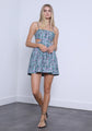 Karina Grimaldi - Harper Print Mini Dress - Lavender Multi