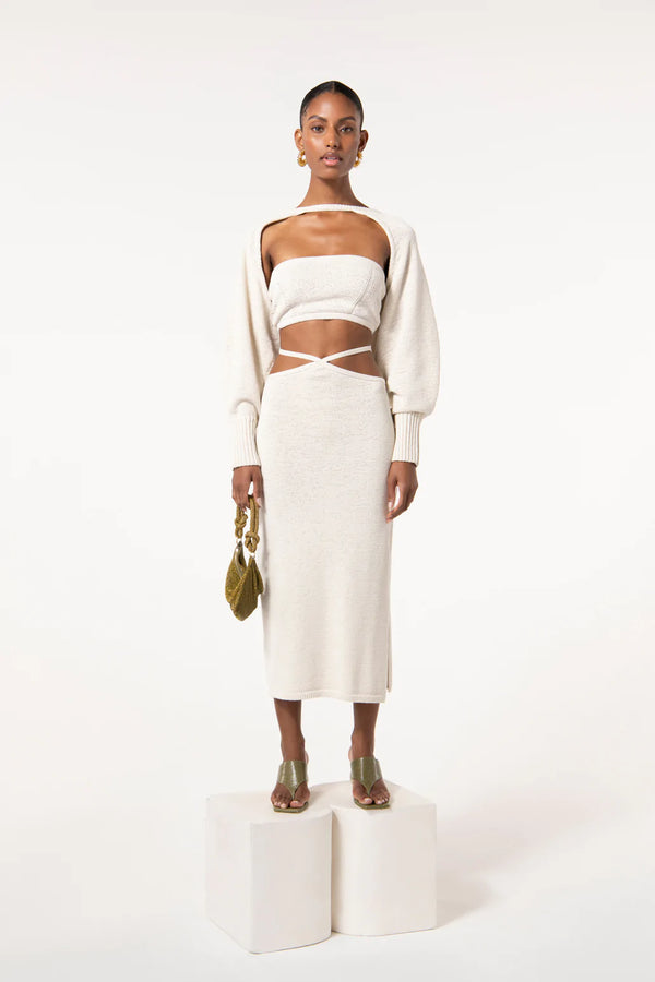 Cult Gaia - Hedda Knit Skirt - Off White