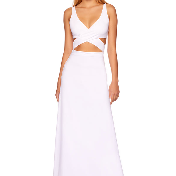 susana monaco cut out tank dress