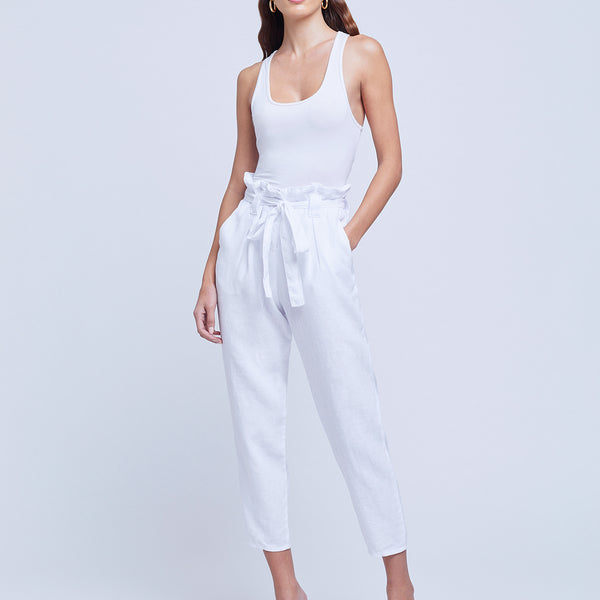 High Waisted Pleated Trouser– Almina Concept
